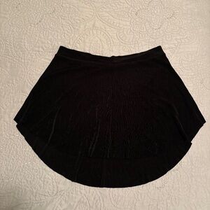 Black Bullet Pointe Ballet Skirt